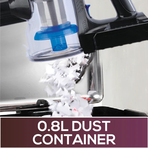 PowerPac Cordless Vacuum Cleaner, 22.2V, 2200Mah, 120W