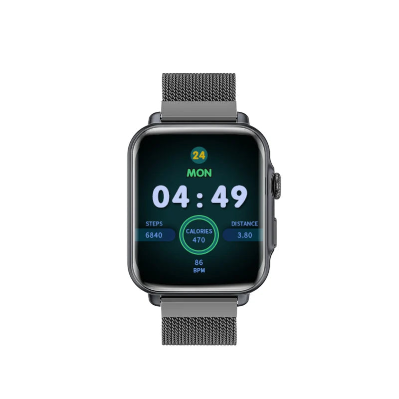 Promate Superfit™ Smartwatch With Handsfree Support, Graphite