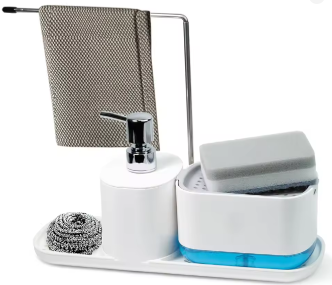 Kitchen Storage Rack and Soap Box