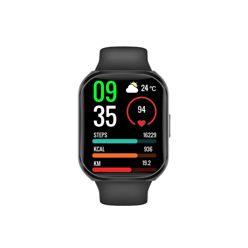 Promate 2.0" Activlife™ Smartwatch With Bt Calling, Black