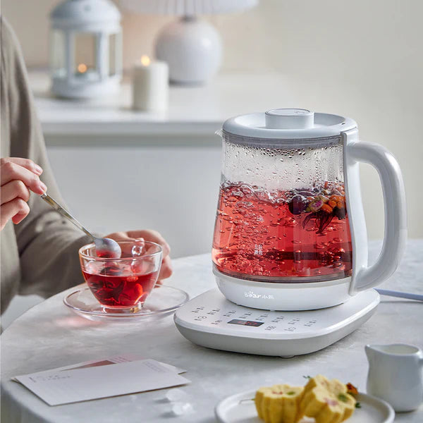 Bear Electric Health Kettle Multi-Function Kettle, Cordless Kettle Jug. 16 Function, 1.5L