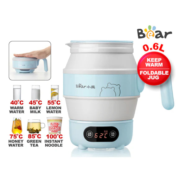 Bear Travel Kettle Jug, Folding Jug, Portable Kettle Jug