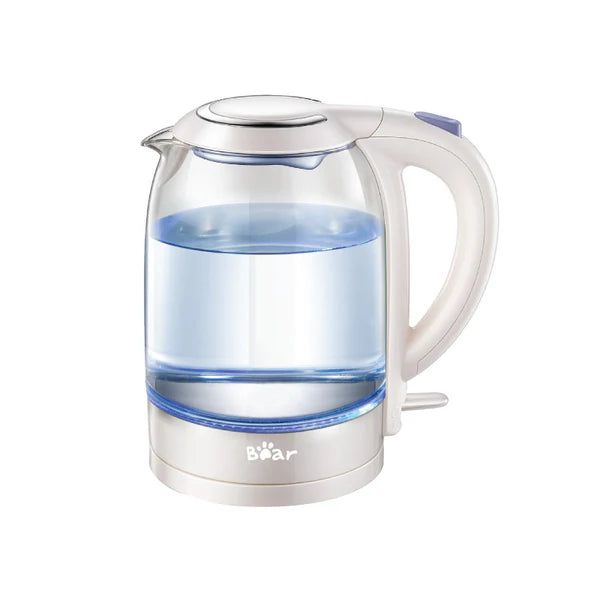 Bear Electric Kettle Glass Kettle, 1.7L