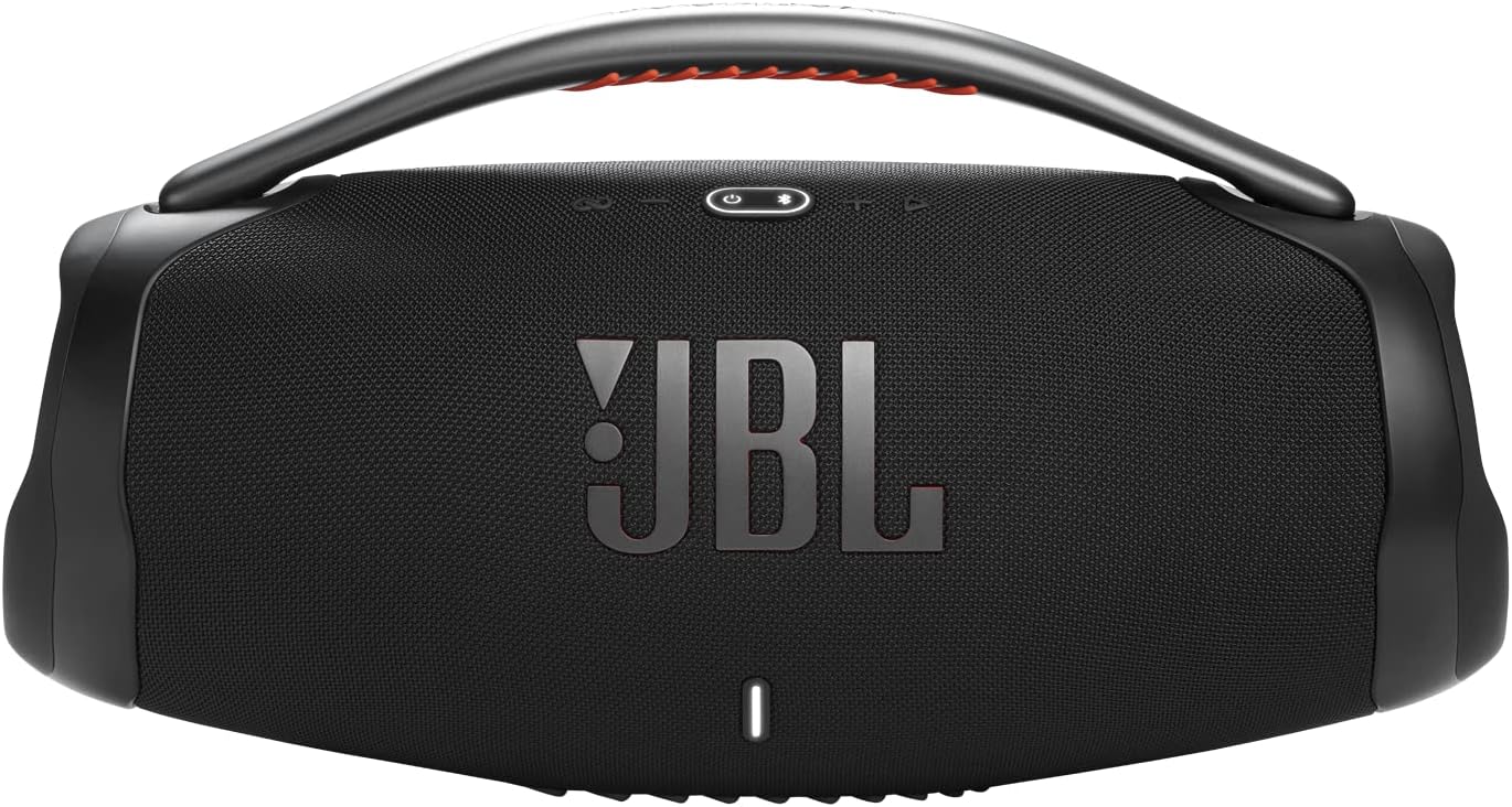 JBL Boombox 3 Portable Bluetooth Speaker, Black