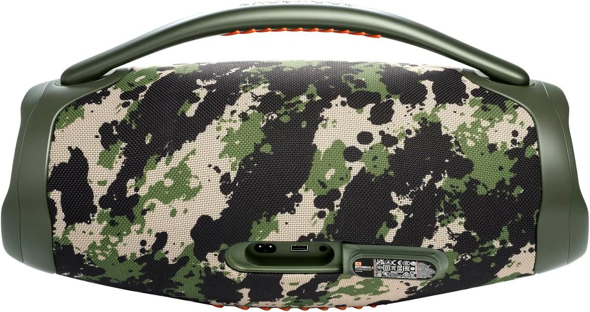 JBL Boombox 3 Portable Bluetooth Speaker, Camo