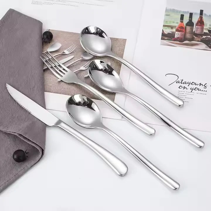 Stainless Steel Fork & Spoon