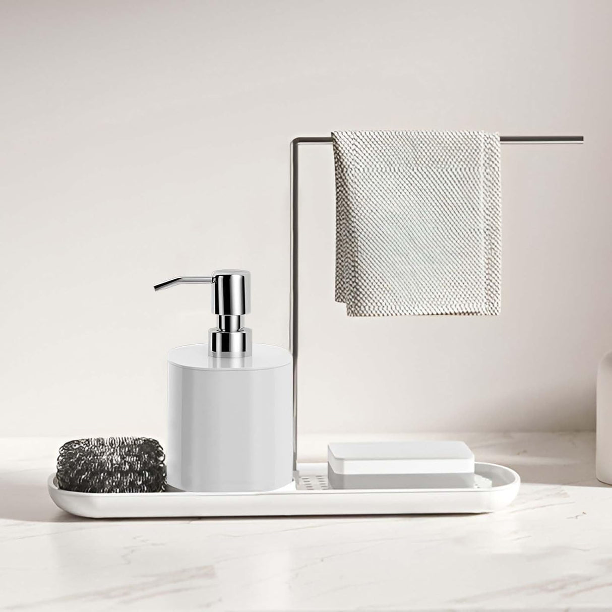 Kitchen Storage Rack and Soap Box (L)