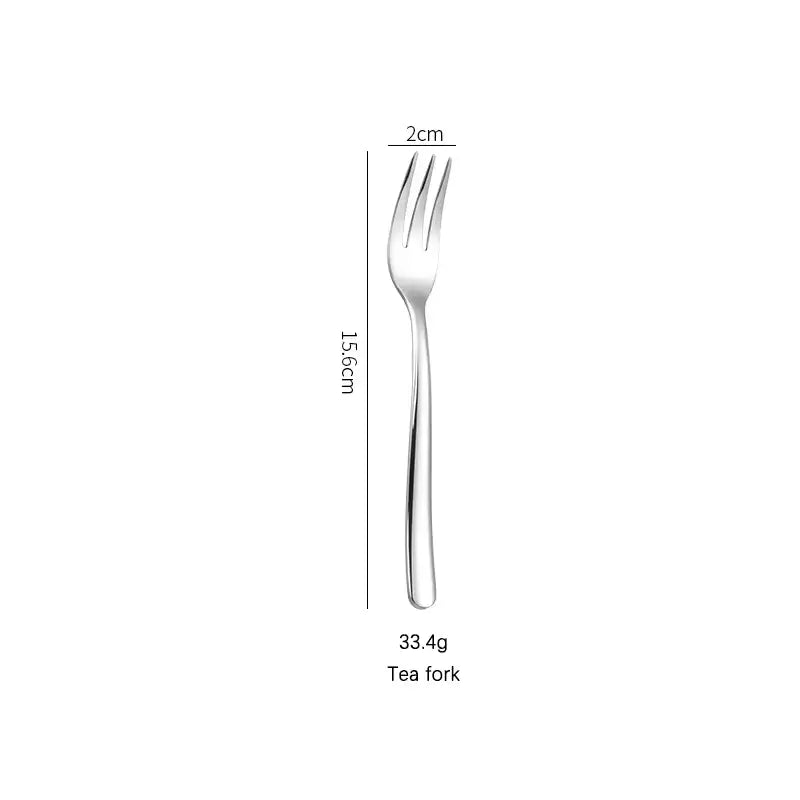 Stainless Steel Fork & Spoon