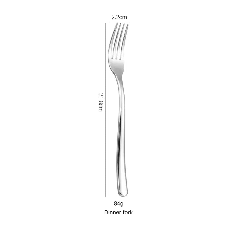 Stainless Steel Fork & Spoon