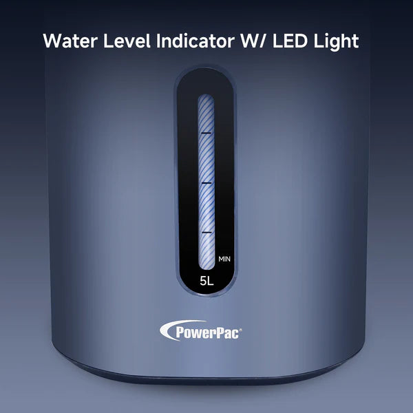 PowerPac 5L Electric Airpot With 2-Way Dispenser and Reboil, 11 Temperature  (White)