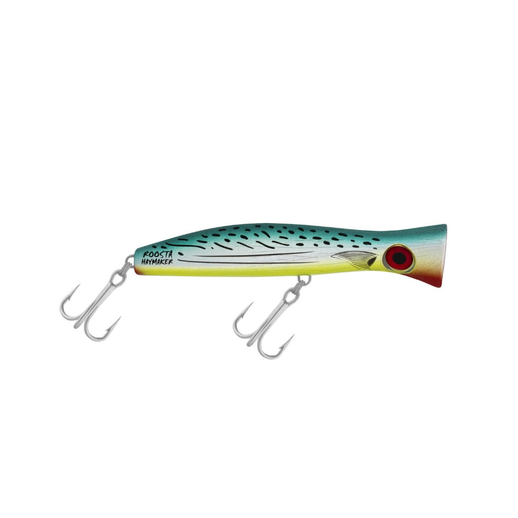 Halco Roosta Popper 195mm 117G (H69 Bonito) (Lures Colour: H69 Bonito)