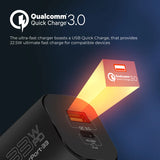 Promate 33W Power Delivery GaNFast Charging Adapter, Black