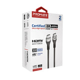 Promate Certified Ultra-High-Speed 8K@60Hz Hdmi® Cable 300Cm