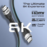 Promate Certified Ultra-High-Speed 8K@60Hz Hdmi® Cable 500Cm