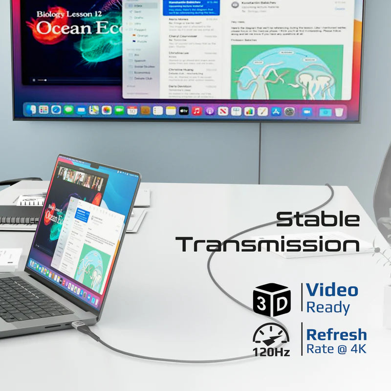 Promate Certified Ultra-High-Speed 8K@60Hz Hdmi® Cable 500Cm