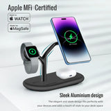 Promate 54W High Speed Magsafe Charging Station, Black