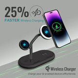 Promate 54W High Speed Magsafe Charging Station, Black