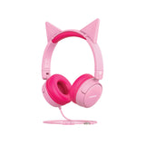 Promate Hd Stereo Kidsafe Wired Headset, Bubblegum