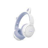Promate Kidsafe Kawaii Style Wireless Kids Headset, Lilac