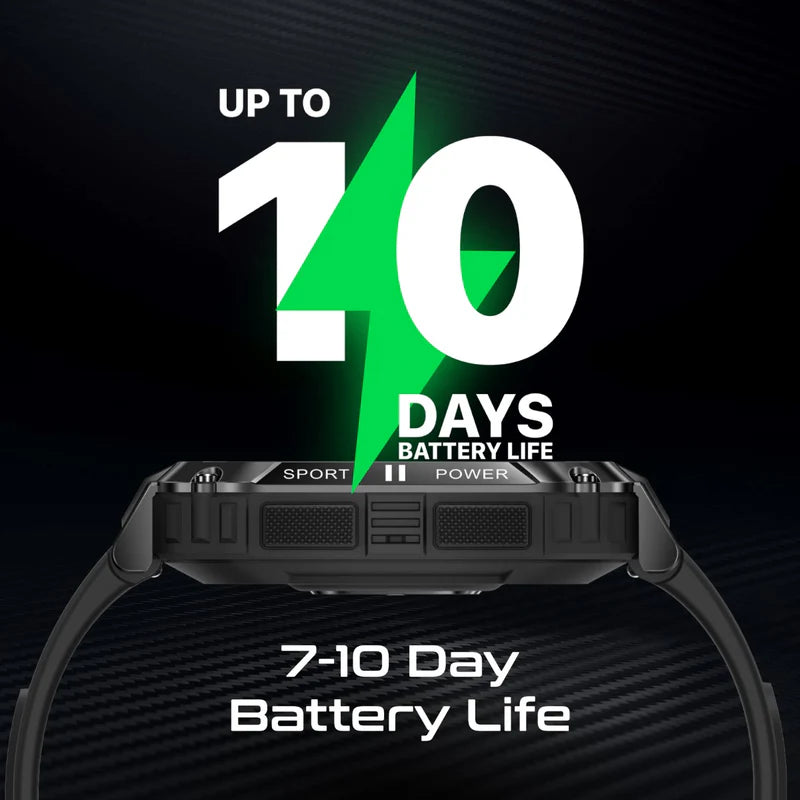 Promate Activlife™ Smartwatch With Wireless Bt Calling, Mid Night Green