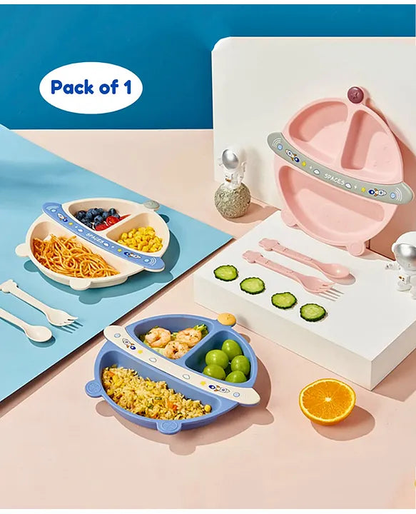 Baby Bowl Tableware Kids Cutlery Sets Dinner Baby Feeding Set