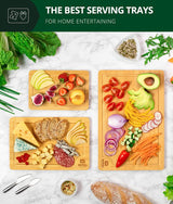 Premium Bamboo Cutting Board 30.5*46*2Cm