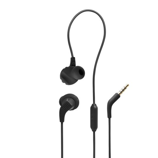 JBL Endurance Run 2 Wired In-Ear Sports Earphones Black
