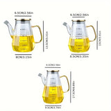 Diamond Shape Oil Dispenser Bottle For Kitchen - 700ML