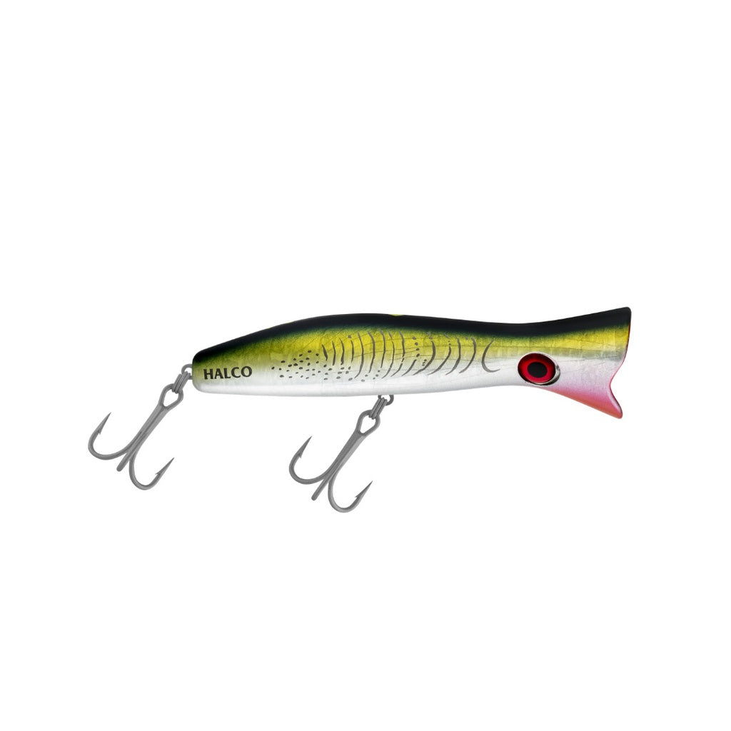 Halco Roosta Popper 160mm 75G (H71 Yellowfin) (Lures Colour: H71 Yellowfin)