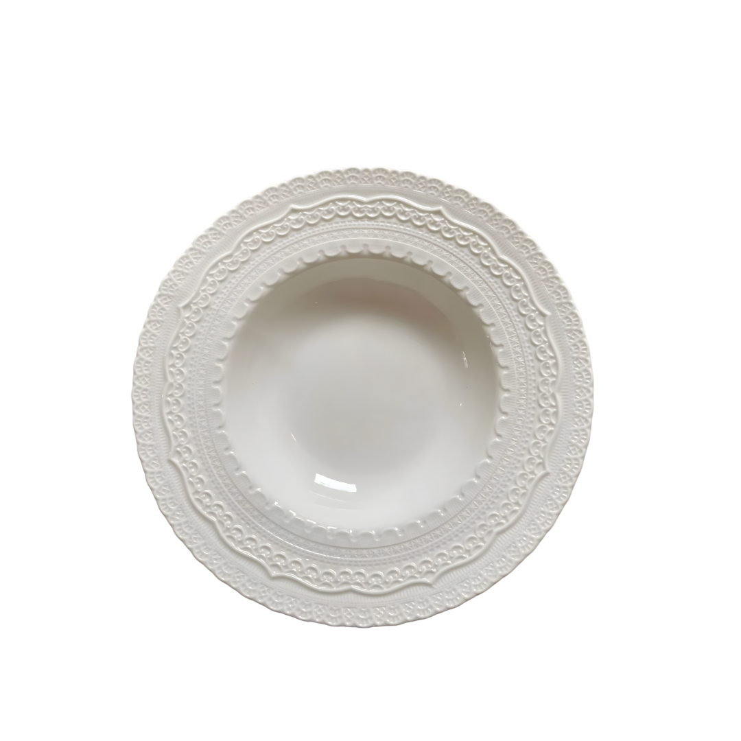 Relief Pasta Plate 23 * 4.5