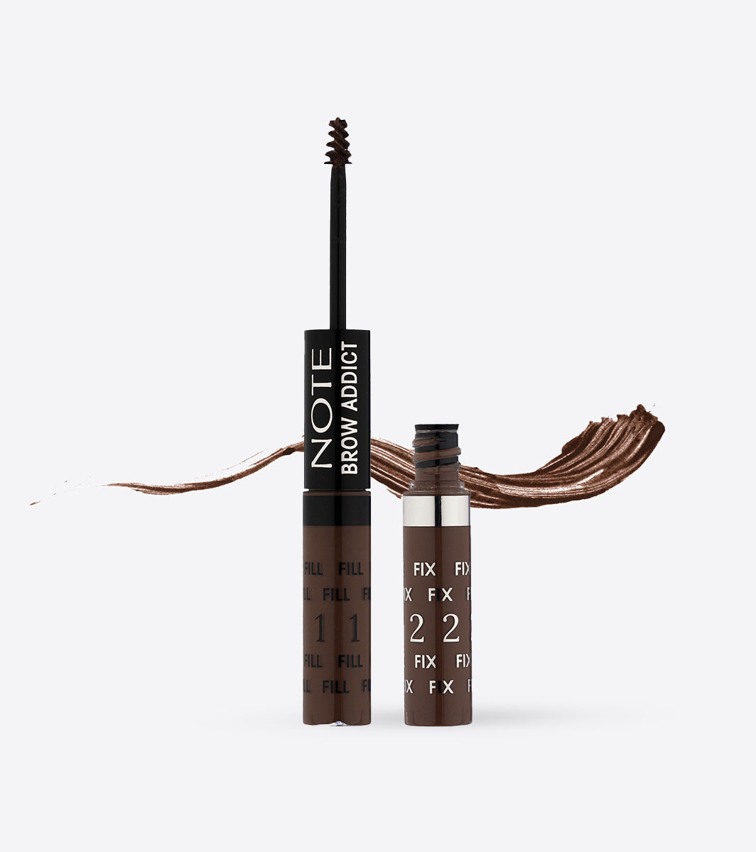 Note Brow Addict Tint & Shaping Gel Dark Brown 03