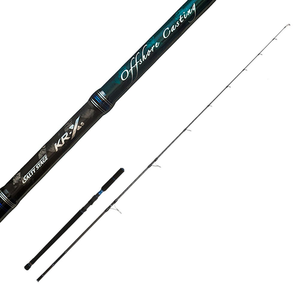 Abu Garcia Salty Stage Offshore Casting Kr-X Socs- (7'9", 79-L-H-Kr) ('Rod Length: 7\'9"', 'Rod Model: 79-L-H-Kr')