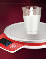 Stainless Steel Digital Kitchen Scale With Lcd Display With Batteries (Size: 24*16.5*3Cm)