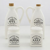 Marble Handmade White and Green Onyx, Kitchen Décor, 2X Bowls and 2X Jar