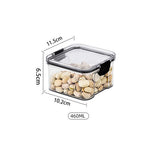 Set of Airtight Food Storage Containers With Lids, 1X460ML, 1X700ML, 1X1300ML, 1X1800ML
