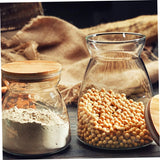 Glass Storage 2X Jar, Sealed Container With Lid - 700ml and 1100ML