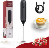 Electric Milk Frother Food-Grade Material Kitchen Whisk, Size: 22Cm With Stand