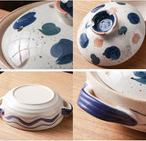 Handmade Clay Pot Wavy