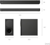 Sony Ht-S400 2.1Ch Soundbar W/Wireless Subwoofer