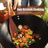 16 Pcs Wooden Spoons For Cooking, Wooden Utensils For Cooking With Utensils Holder