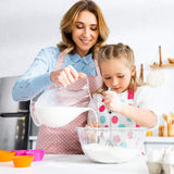 Stainless Steel - 12 Inch, Egg Whisk Hand Push Rotary Whisk Blender Versatile Milk Frother