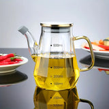 Diamond Shape Oil Dispenser Bottle For Kitchen - 500ML
