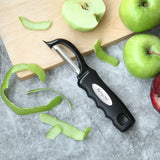 Spring Chef Premium Swivel Vegetable Peeler, Black