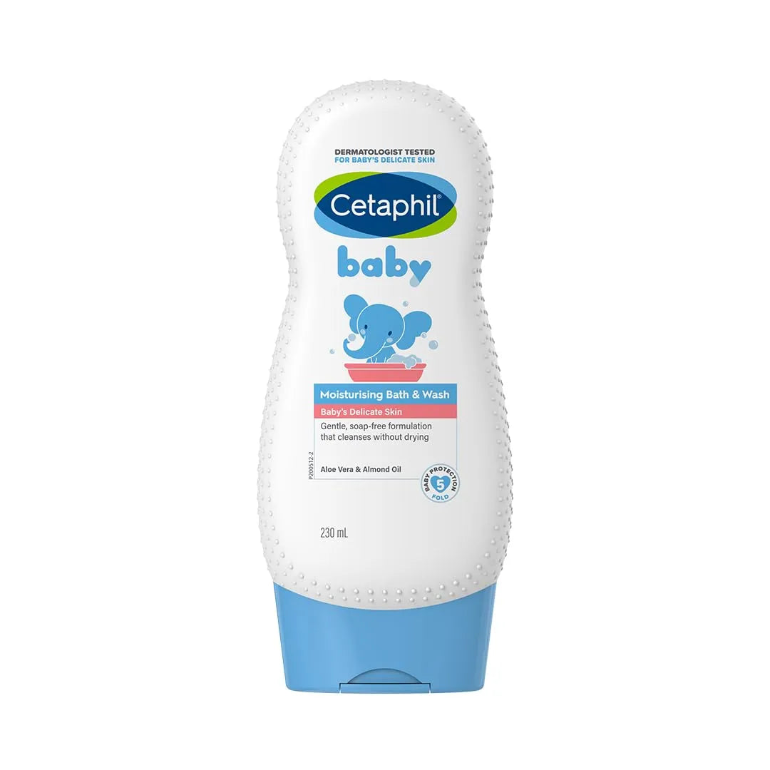 Cetaphil Baby Moisturising Bath & Wash For Baby's Delicate Skin 230ML
