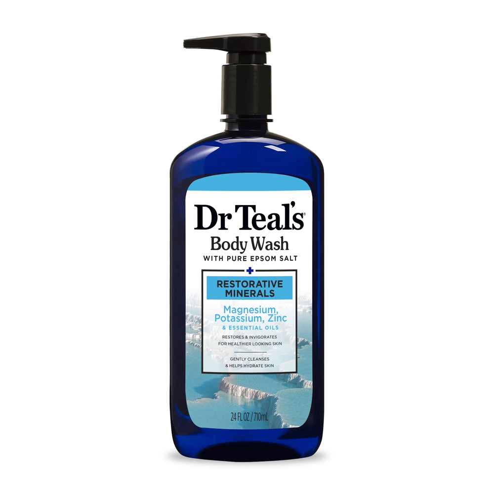 Dr Teal's Body Wash With Pure Epsom Salt Restorative Minerals 710ML