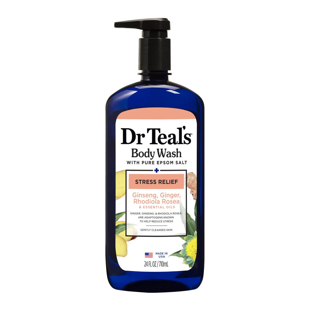 Dr Teal's Body Wash With Pure Epsom Salt Stress Relief 710ML