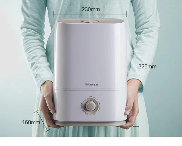 Bear 2 In 1 Humidifier & Water Air Purifier 5L Large Capacity Desktop Dual Purification Aroma Diffuser