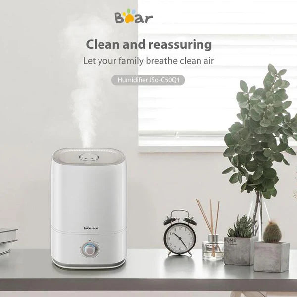 Bear 2 In 1 Humidifier & Water Air Purifier 5L Large Capacity Desktop Dual Purification Aroma Diffuser