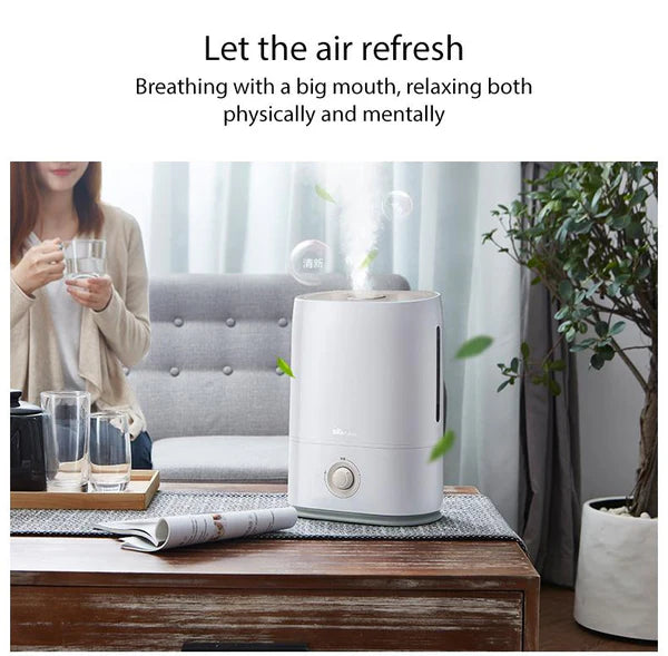 Bear 2 In 1 Humidifier & Water Air Purifier 5L Large Capacity Desktop Dual Purification Aroma Diffuser