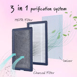 Ifan Air Purifier With Hepa Filter, Cover 20M2 Area